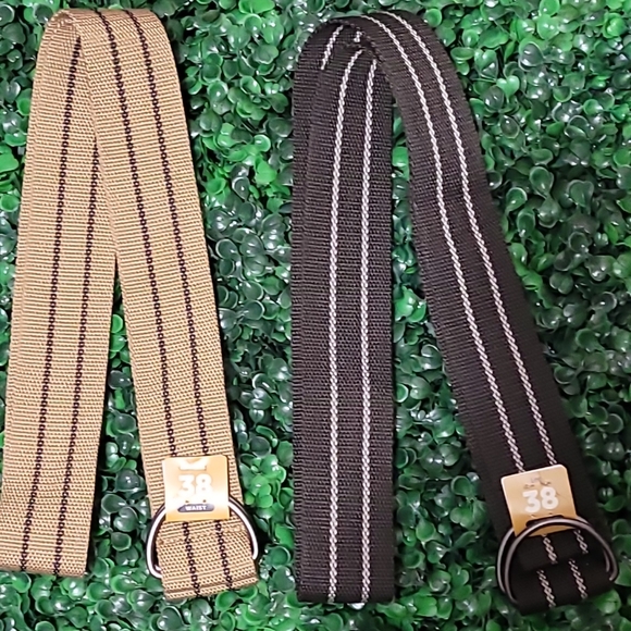 New, Lee Canvas D-Buckle Belt 38 waist - Picture 1 of 8